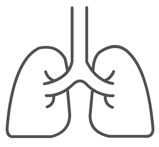 Icono de pulmón