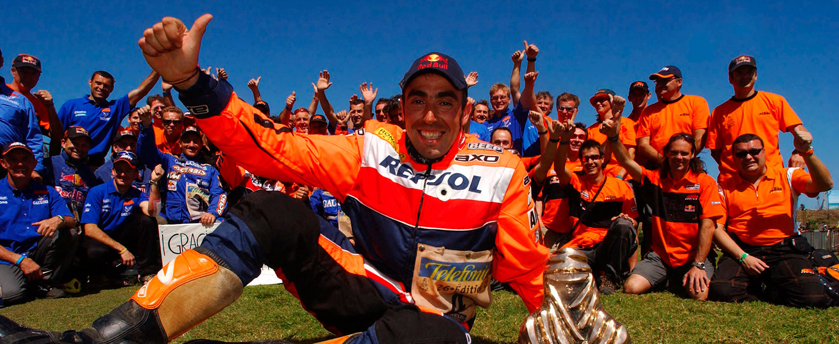Nani Roma se convirtió ese año en el primer español en ganar el Dakar