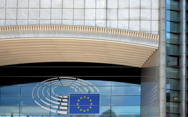 Imagen de un edificio de la Unión Europea