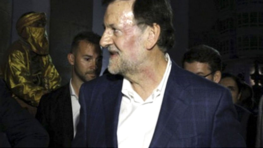 Rivera pide reventar las urnas Mariano Rajoy defiende a sus escoltas y no denunciará a su agresor: Está olvidado