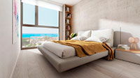 Dormitorio en la promoción Mediterrània 1