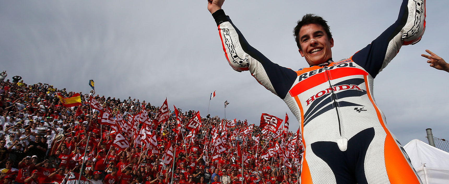  Con 20 años, Marc Márquez se convirtió en el piloto más jóven de la historia en lograr un Mundial de MotoGP