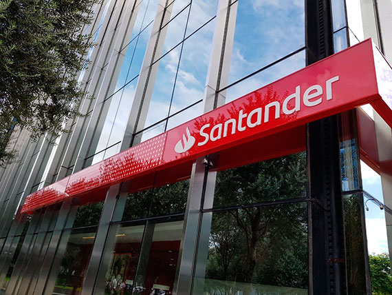 Oficina de Banco Santander