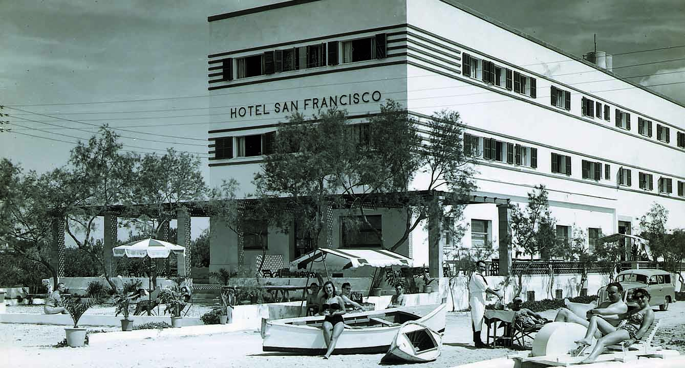  Hotel Riu San Francisco en los años cincuenta
