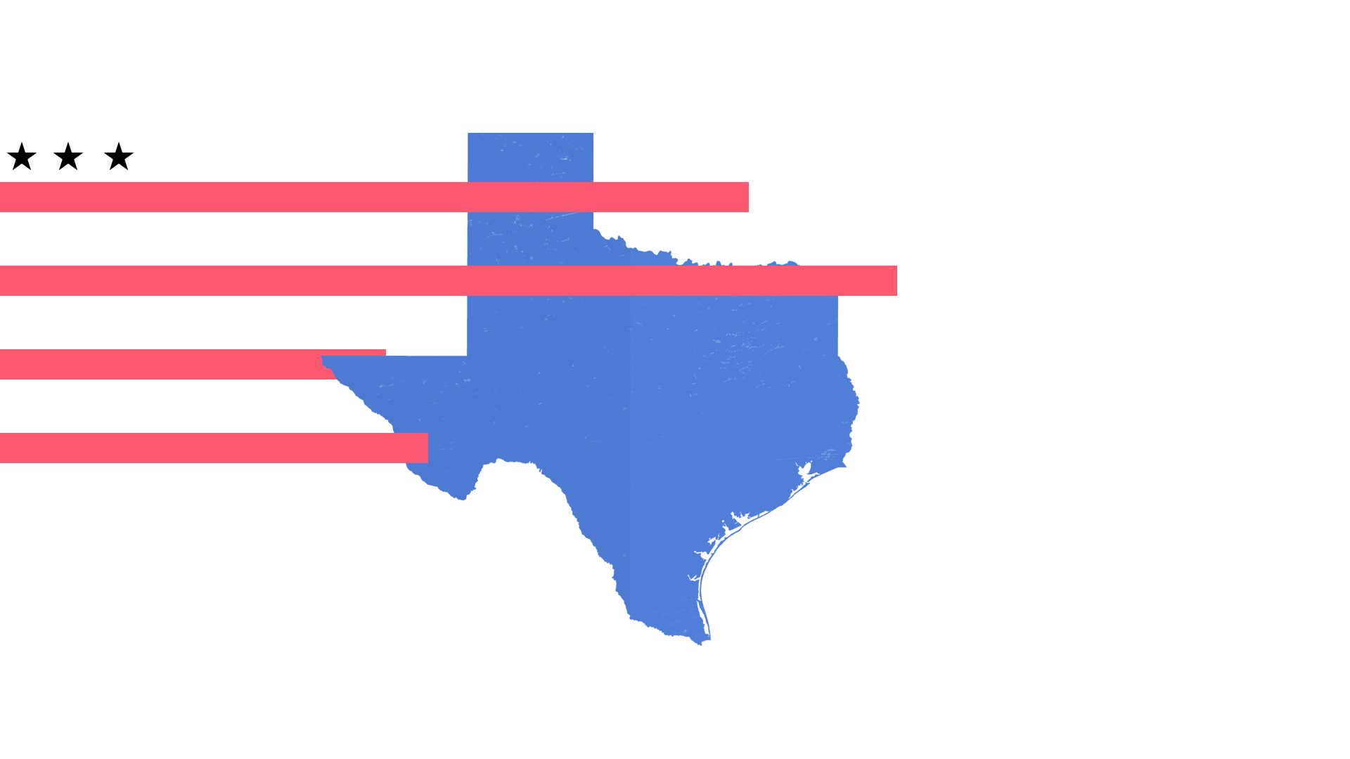 Ilustración del estado de Texas