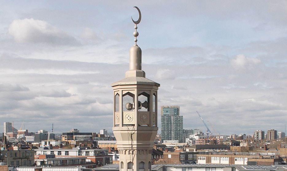 Minarete de la Mezquita East London