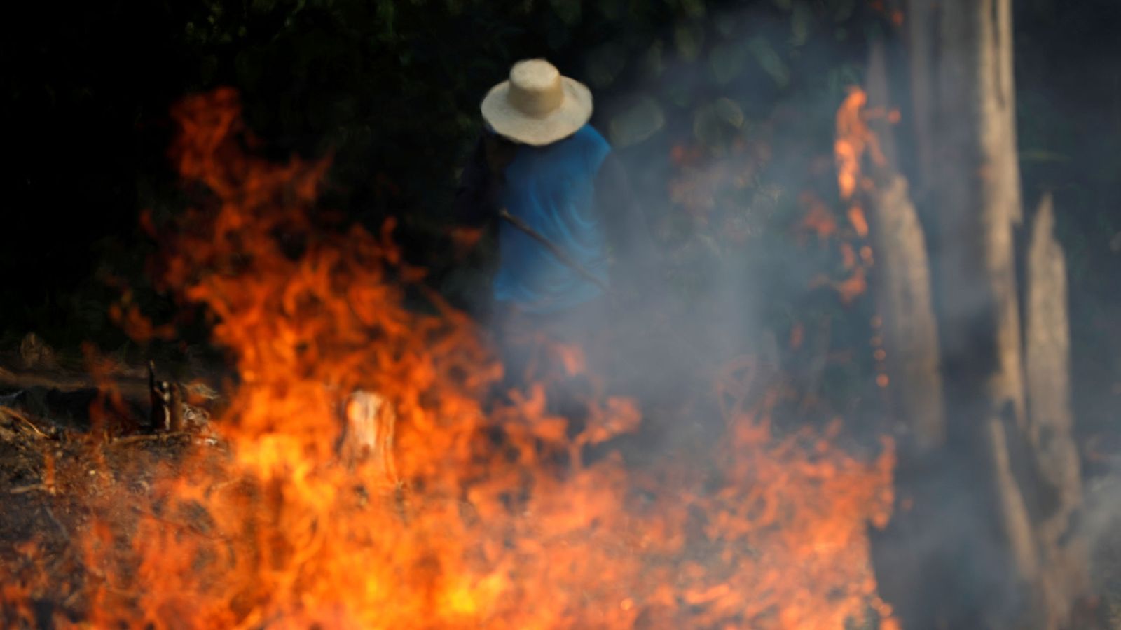 Foto: Arde el Amazonas. (Reuters)