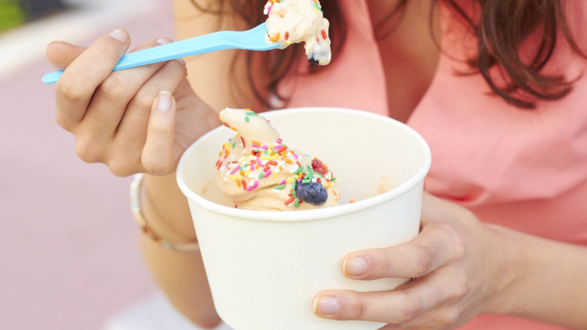Yogur helado: ¿Un postre saludable que es bajo en calorías?