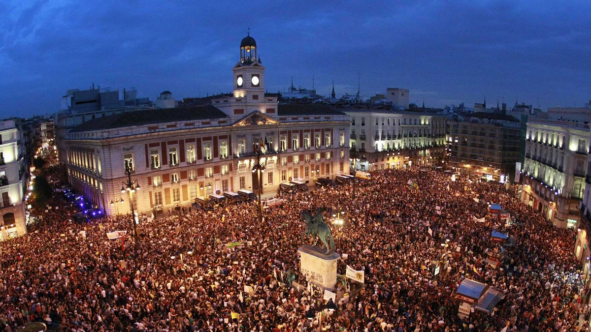 El 15M celebra su cuarto aniversario sin Podemos y exigiendo renta básica