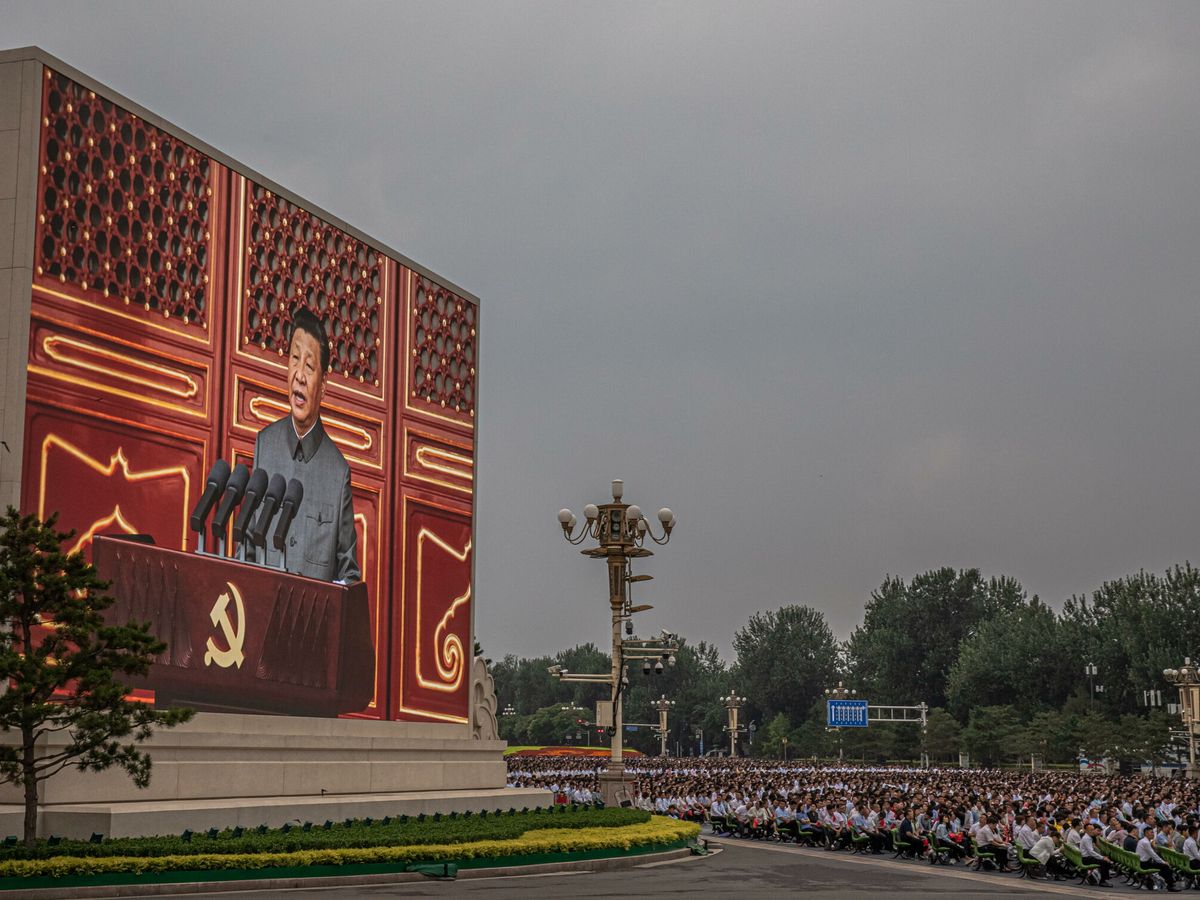 Foto: China celebrates 100th founding anniversary of the chinese communist party