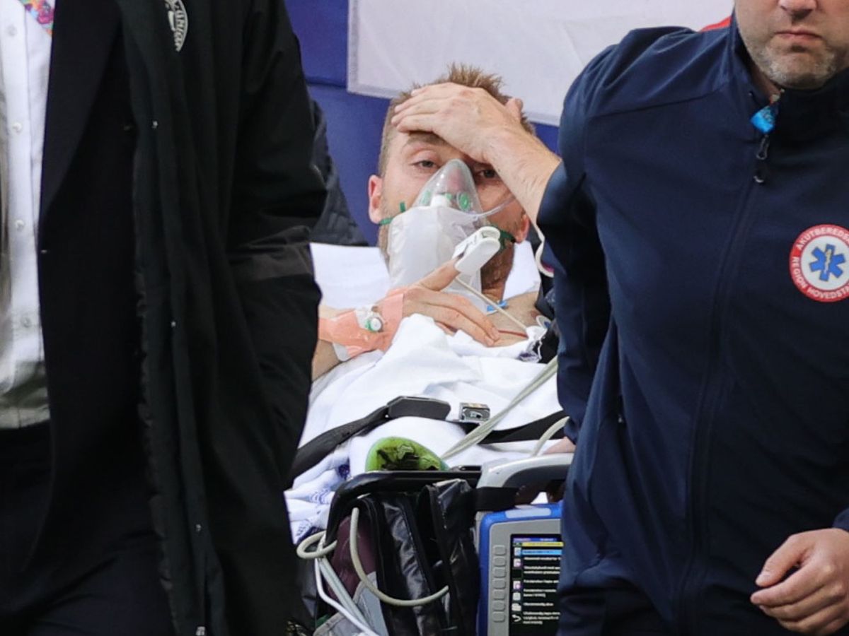 Eurocopa: Eriksen, estable en el hospital, pidió a sus compañeros que  jugasen el resto del partido