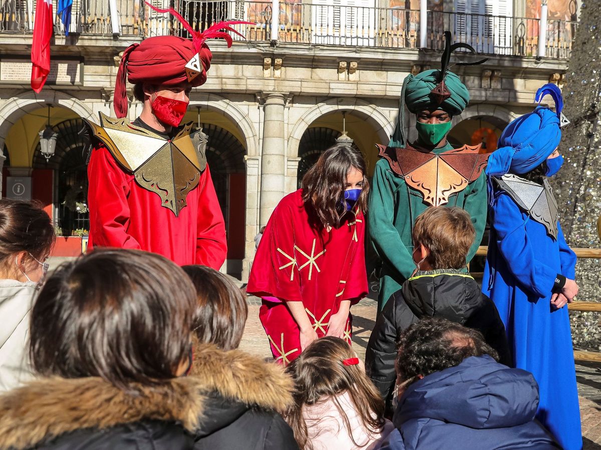 Photo: The Madrid City Council has explained what the Three Wise Men parade will be like this year.  Photo: Efe