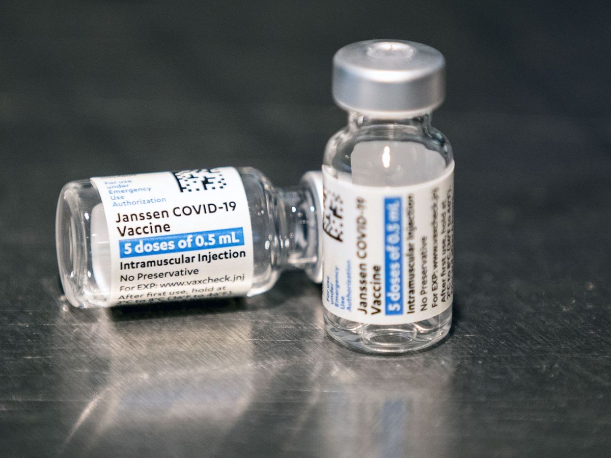Photo: Janssen vaccine vials.  (EFE)