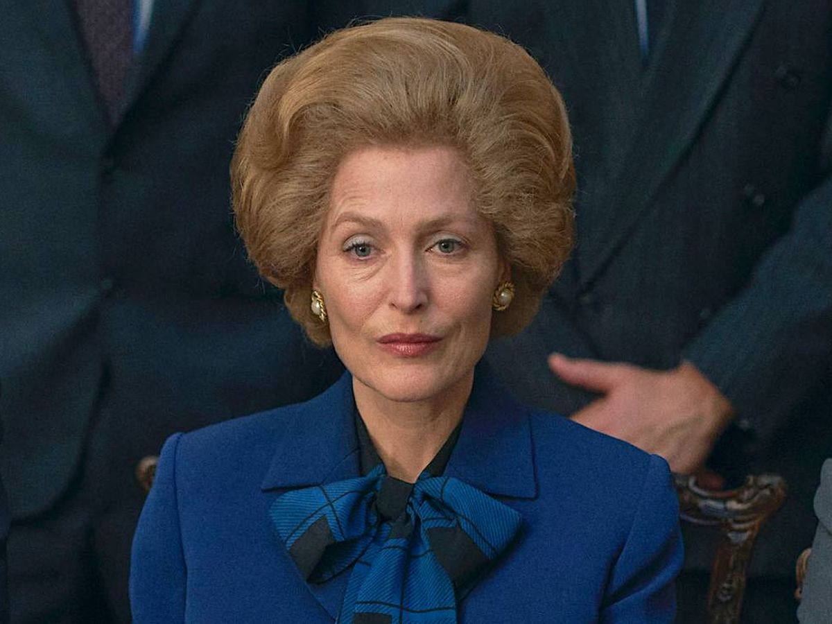 Gillian Anderson habla sobre Margaret Thatcher y trabajar con su pareja en ' The Crown'