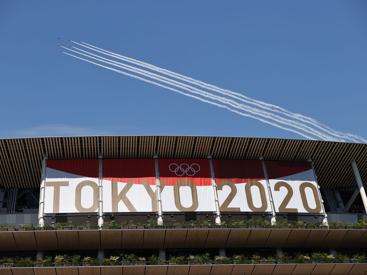 Foto: El estadio olímpico donde tendrá lugar la ceremonia inaugural de los Juegos de Tokio 2020 (Reuters)