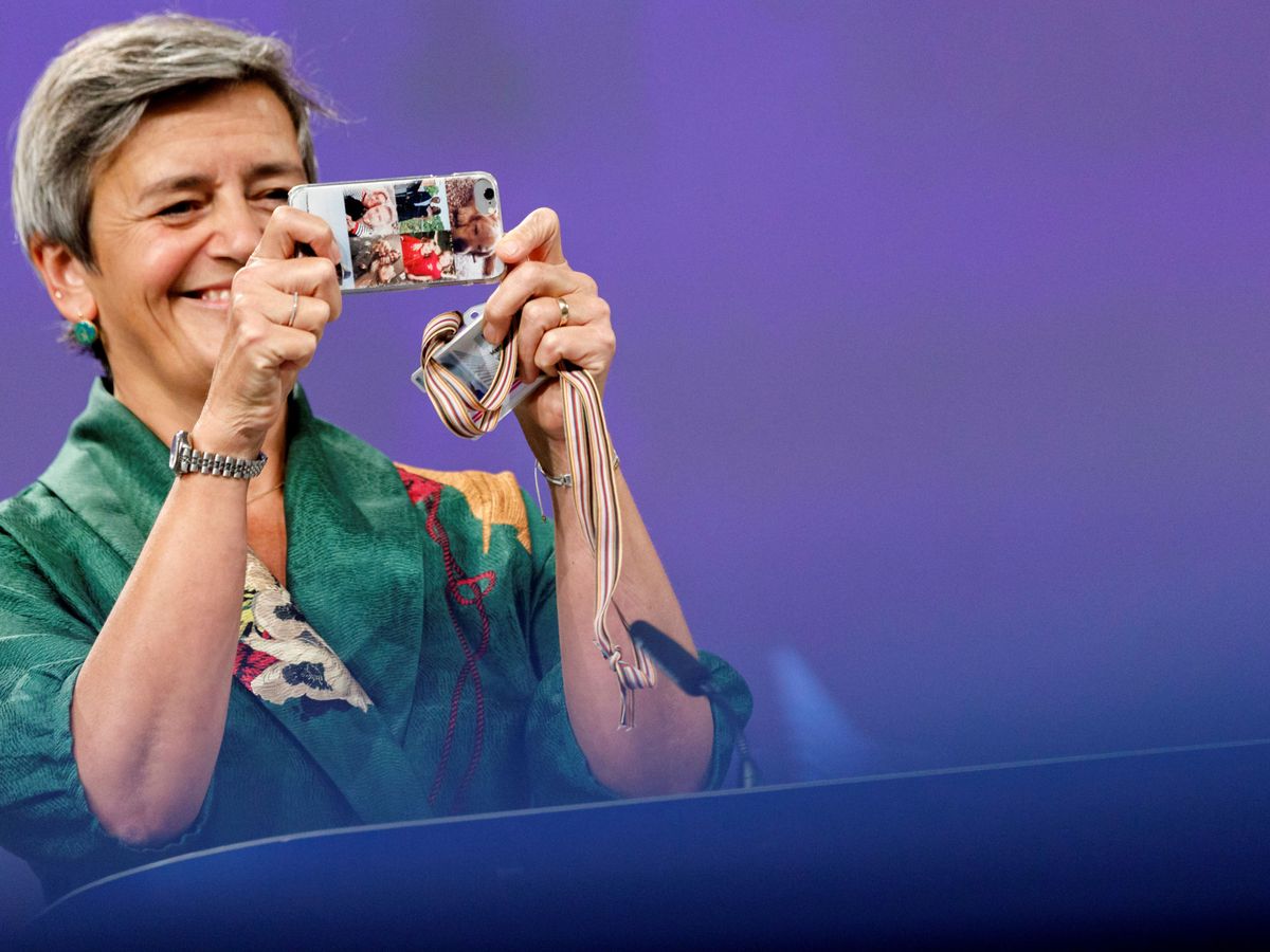 Photo: Margrethe Vestager, Executive Vice President of the European Commission.  (Reuters)
