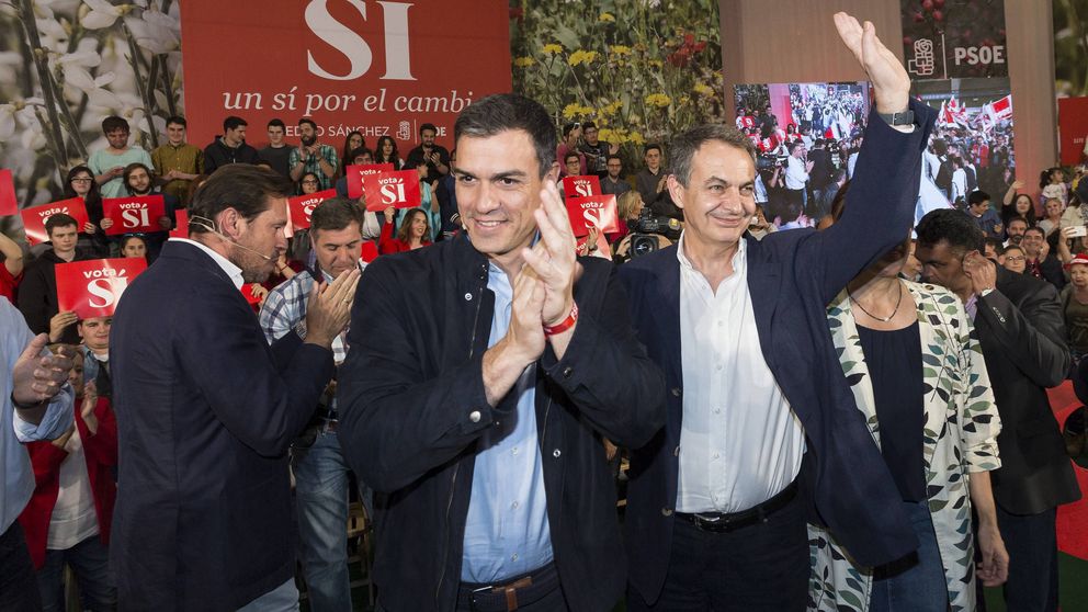 Zapatero cierra filas con Sánchez después del 'cortejo' de Iglesias