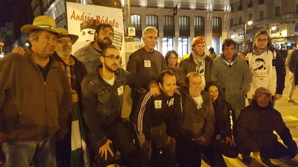 Diego Cañamero, en huelga de hambre para pedir la libertad de Andrés Bódalo 