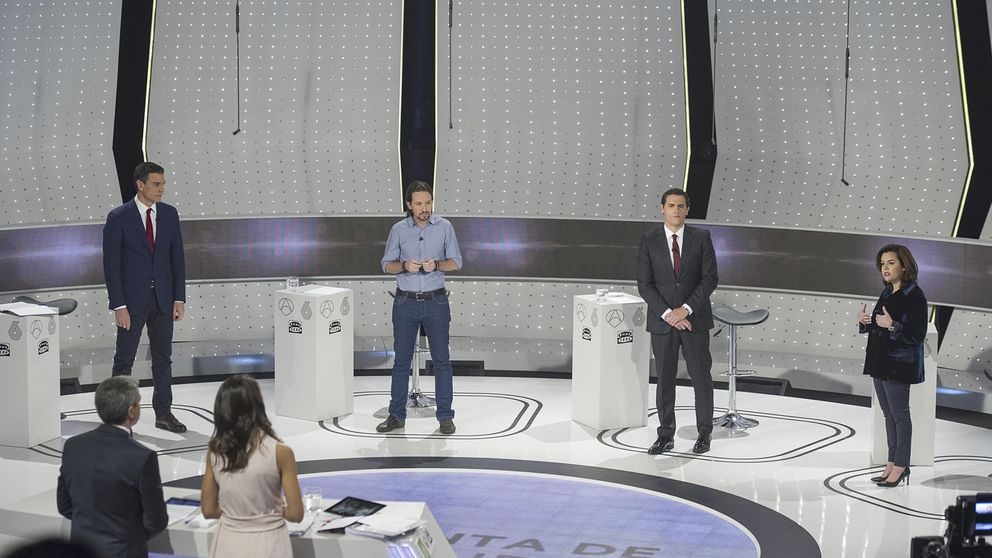 Las mentiras y las verdades del debate a cuatro entre PP, PSOE, C's y Podemos