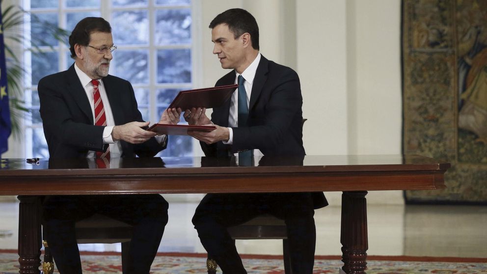 Primer 'cara a cara' entre Mariano Rajoy y Pedro Sánchez tras las elecciones del 24-M