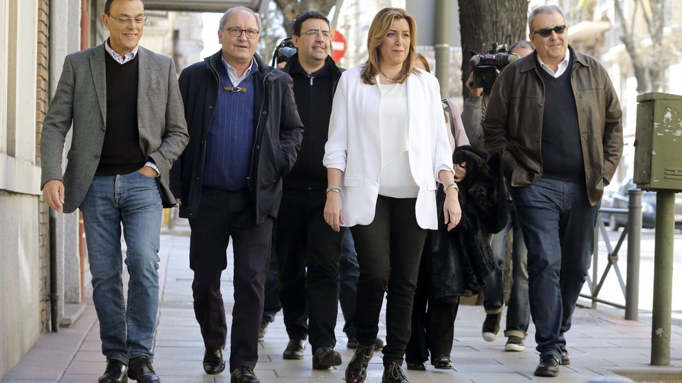 Díaz se citó con dirigentes en Madrid para asegurarles que peleará contra Sánchez