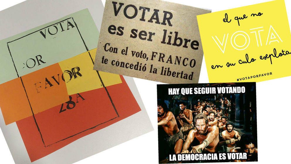'Vota por favor' vs. 'Yo no voto': la pelea por la participación en las elecciones generales