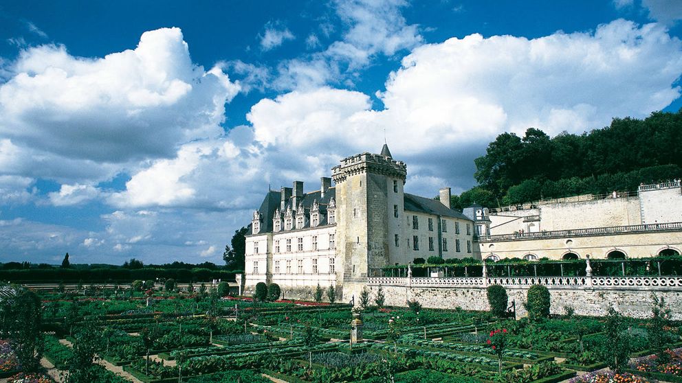 Villandry: un castillo español en el Valle del Loira