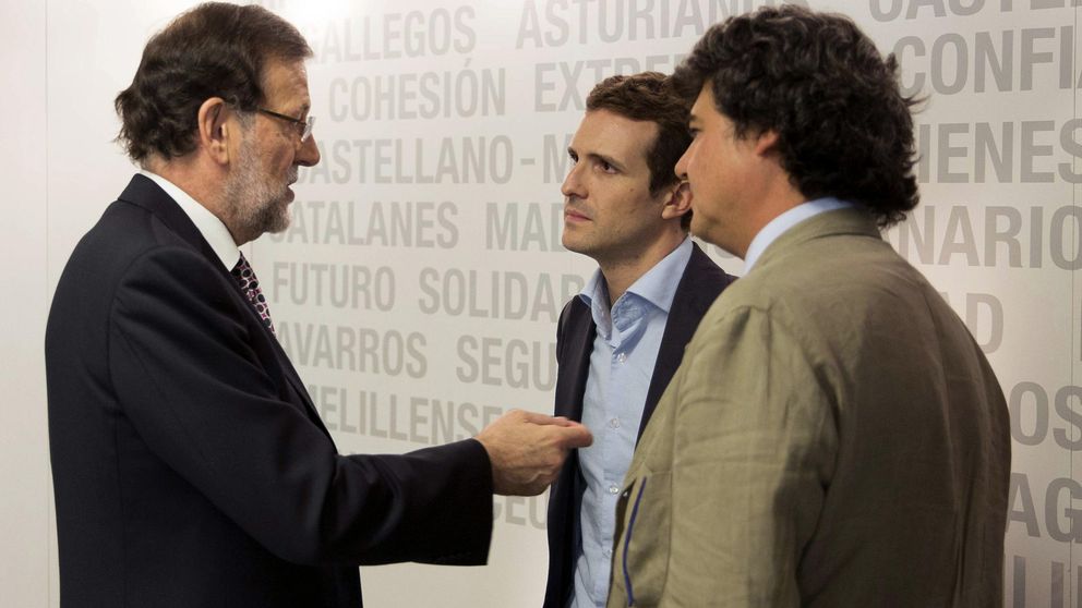 Casado, Maroto y un fichaje de Moragas para la ofensiva de imagen de Rajoy 