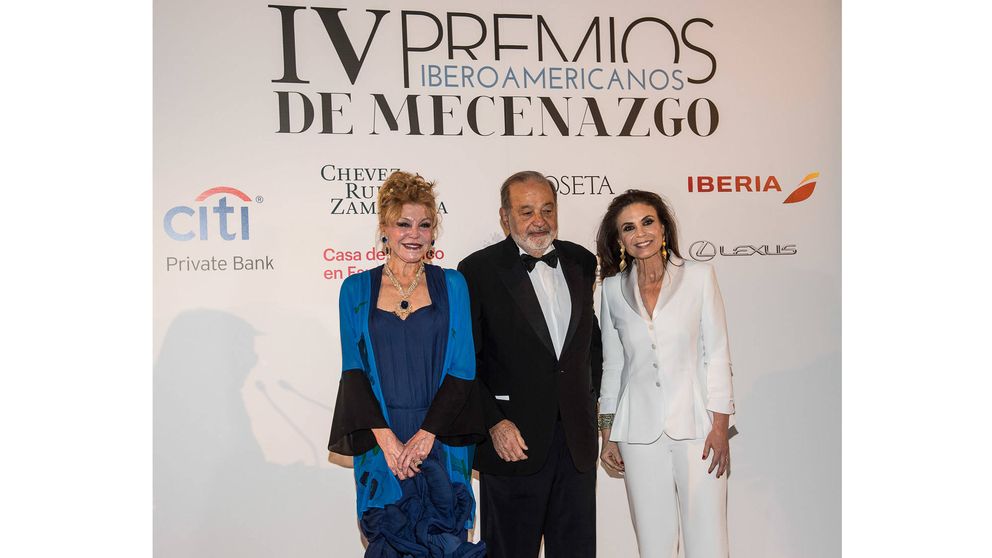La Baronesa Thyssen y Carlos Slim, mecenas de España e Iberoamérica