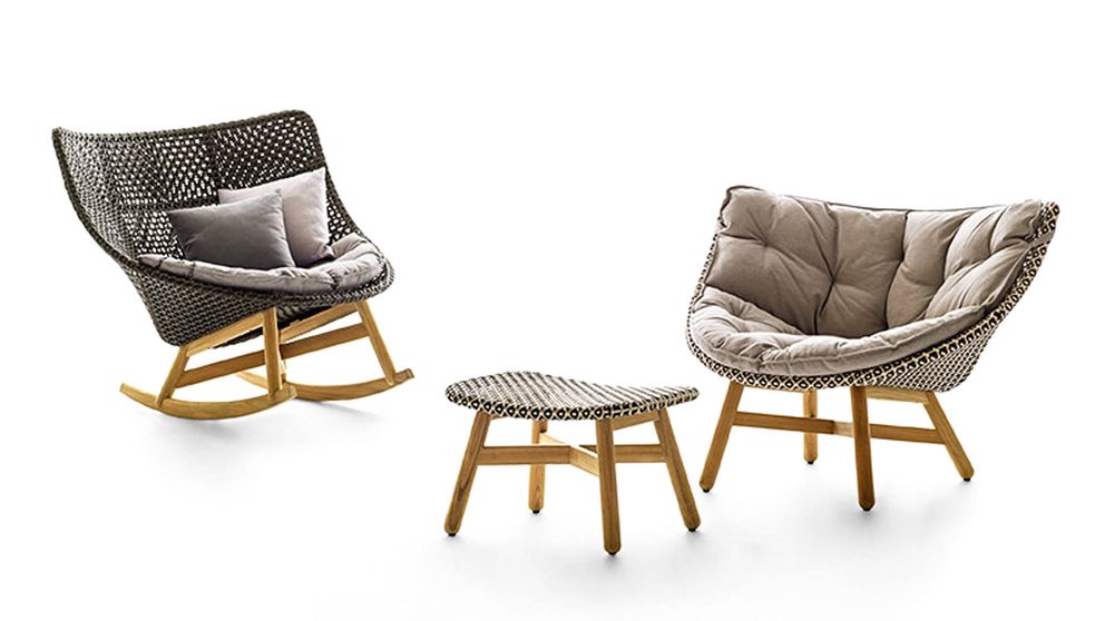 Sebastian Herkner crea una colección de muebles de jardín para Dedon