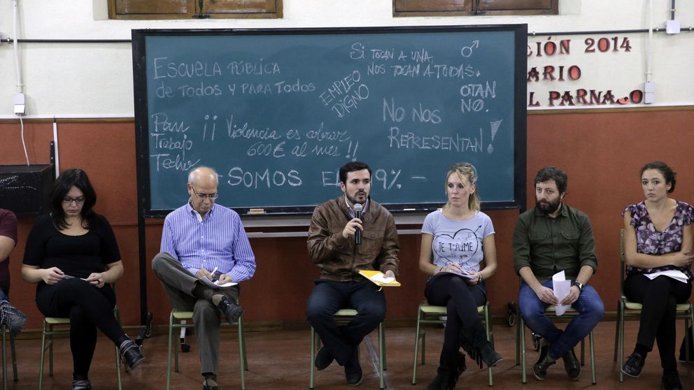 Garzón promete crear un millón de empleos sociales con 1.000 € de sueldo 