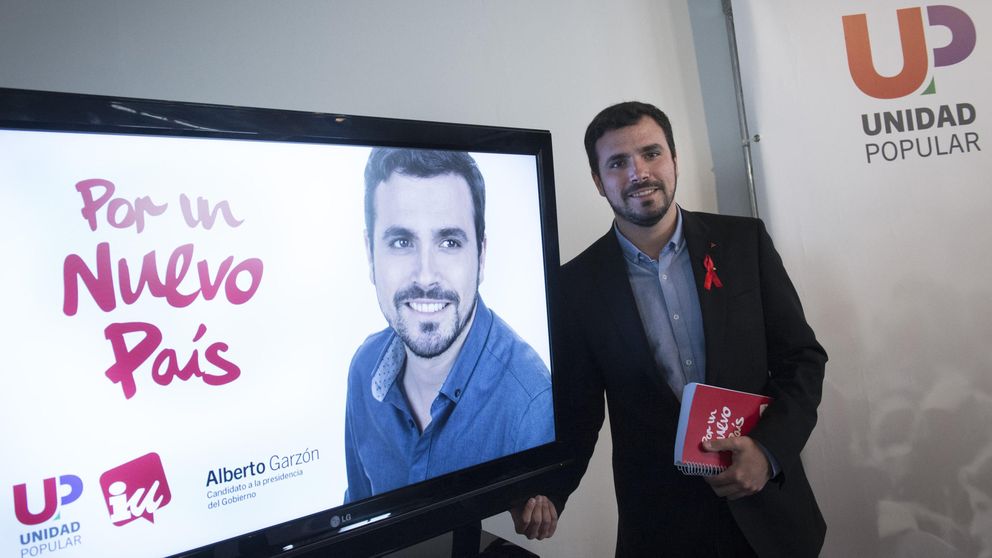 Alberto Garzón confina a Pablo Iglesias junto a los partidos del régimen”