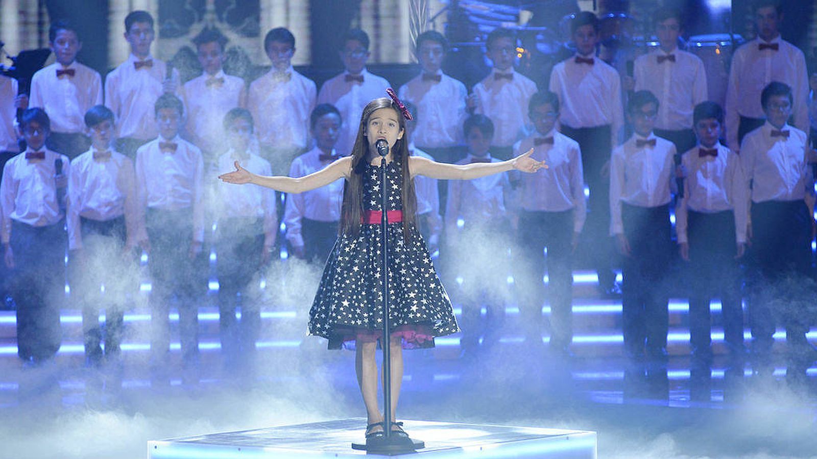 Eurovision 2015 Melani Garcia Ganadora De La Voz Kids 4