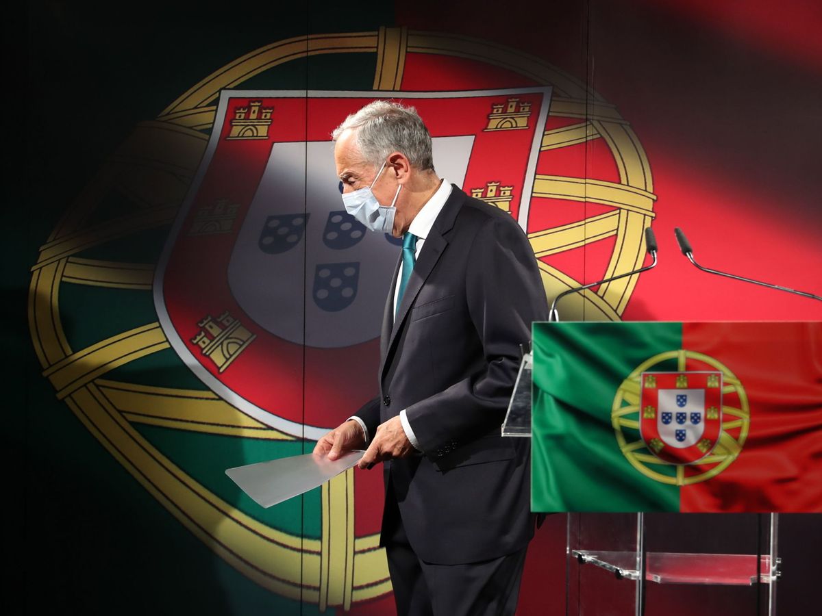 El presidente de Portugal da positivo por coronavirus