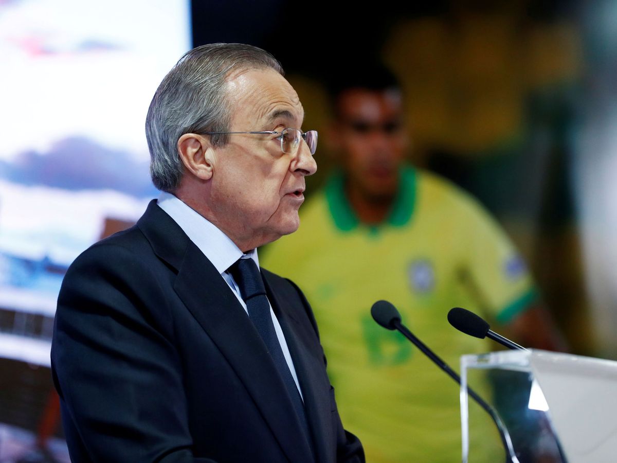 Foto: El presidente del Real Madrid, Florentino Pérez. (Reuters)