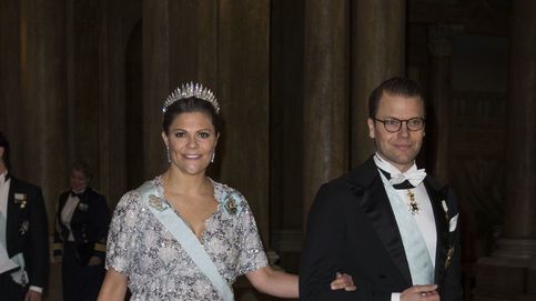 Victoria de Suecia y su cuñada, la princesa Sofía, presumen de embarazo en una cena de gala