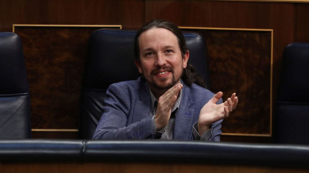 Foto: Pablo Iglesias, la semana pasada, en el Congreso. (EFE)