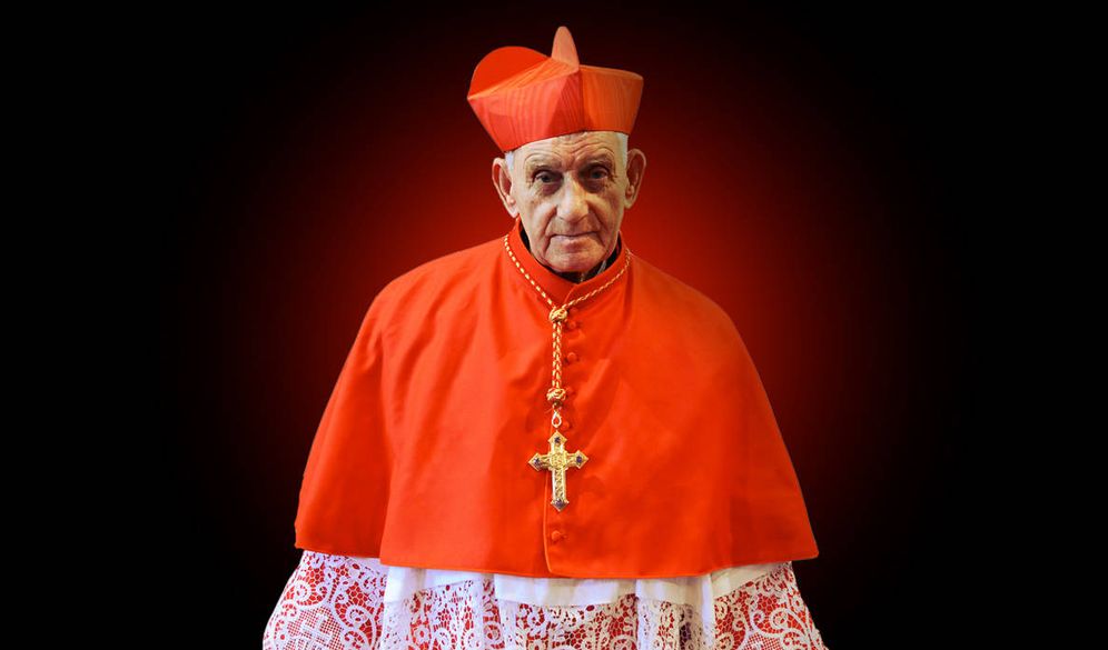 Foto: El cardenal Ernest Simoni. (Pufui PcPifpef)