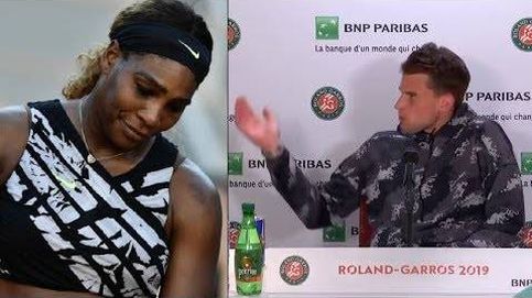 Serena Williams obliga a que echen Dominic Thiem de la sala de prensa tras perder