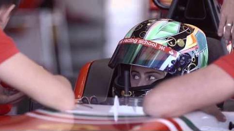 Marta Ariza en la Ferrari Driver Academy