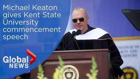 Soy Batman: el discurso viral del actor Michael Keaton en la Universidad de Kent State