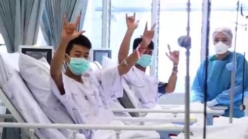 Felices y sonrientes: así se recuperan en el hospital los niños de Tailandia