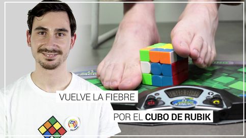 El gurú español del cubo de Rubik que lo resuelve hasta con los pies