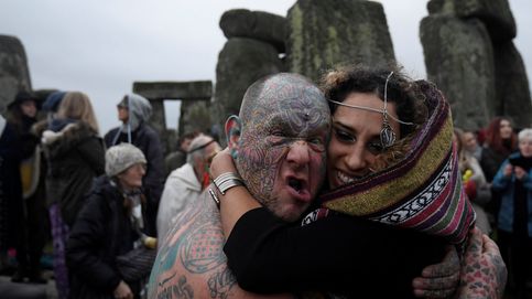 Así se ha vivido la noche más larga del año en Stonehenge (Inglaterra)