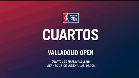 El calor fue el protagonista en los cuartos del Valladolid Open de pádel