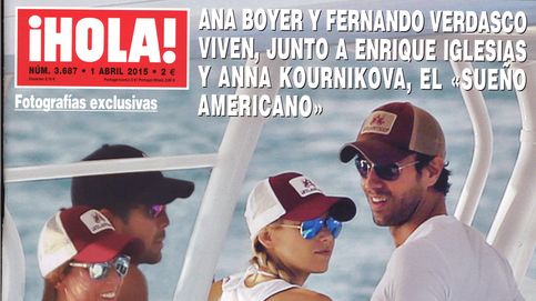 Las portadas de los miércoles: Ana Boyer y Verdasco, escapada a Miami junto a Enrique Iglesias y Anna Kournikova