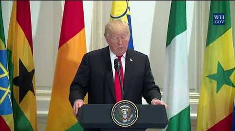 Donald Trump se inventa un país africano frente a líderes del continente