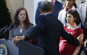 Obama ‘salva’ a una embarazada