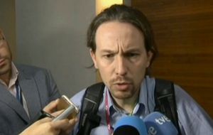 Pablo Iglesias se enfada cuando le preguntan por Tania Sánchez 