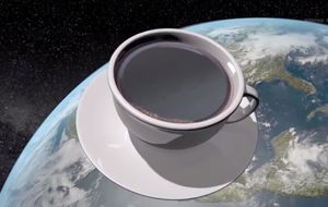 Tomarse un café en el espacio